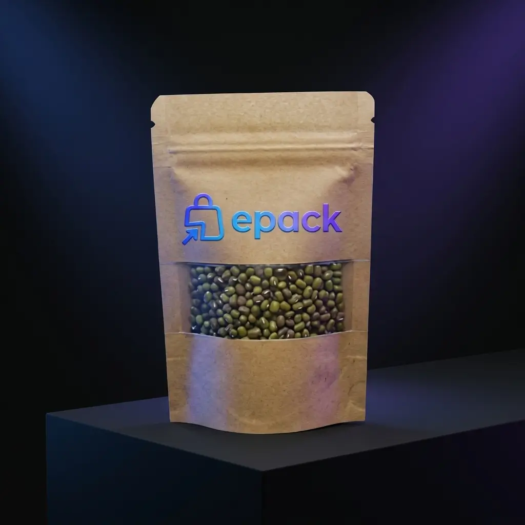 Bolsa doypack bilaminada con cierre ziplock por EPACK